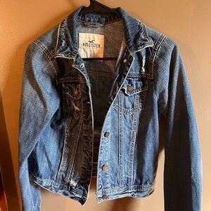 Hollister Distressed Denim Jacket